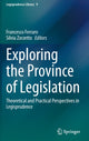 Book cover of: Exploring the Province of Legislation. By: Francesco Ferraro
