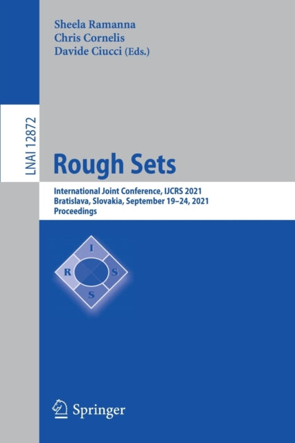 Book cover of: Rough Sets. By: Sheela Ramanna