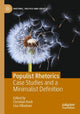 Book cover of: Populist Rhetorics. By: Christian Kock