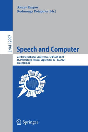 Speech and Computer