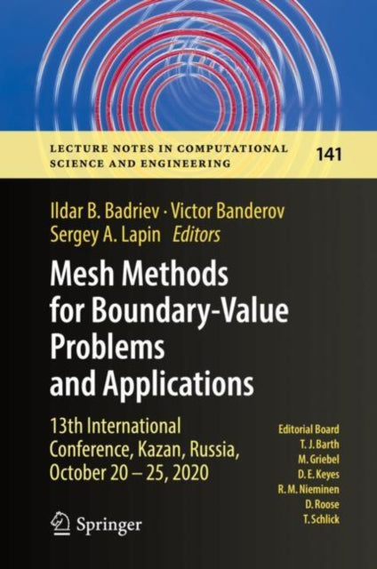 Book cover of: Mesh Methods for Boundary-Value Problems and Applications. By: Ildar B. Badriev