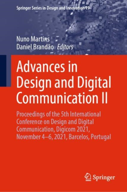 Book cover of: Advances in Design and Digital Communication II. By: Nuno Martins
