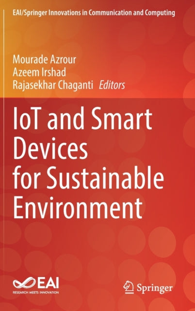 Book cover of: IoT and Smart Devices for Sustainable Environment. By: Mourade Azrour