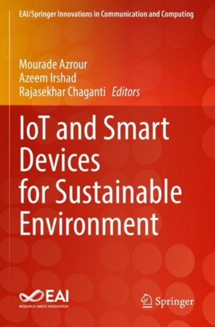 Book cover of: IoT and Smart Devices for Sustainable Environment. By: Mourade Azrour