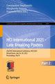 Book cover of: HCI International 2021 - Late Breaking Posters. By: Constantine Stephanidis