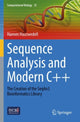 Book cover of: Sequence Analysis and Modern C++