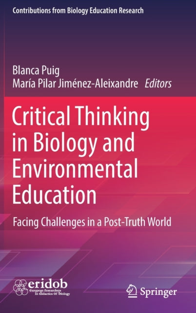 Book cover of: Critical Thinking in Biology and Environmental Education. By: Blanca Puig
