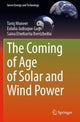 Book cover of: Coming of Age of Solar and Wind Power. By: Tariq Muneer