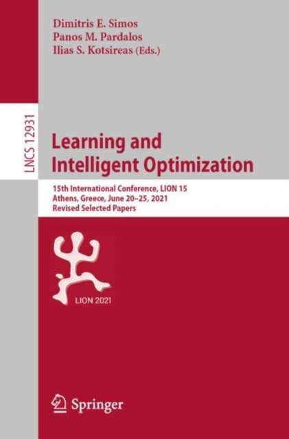 Book cover of: Learning and Intelligent Optimization. By: Dimitris E. Simos