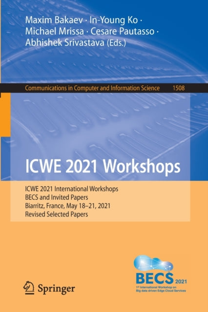 Book cover of: ICWE 2021 Workshops. By: Maxim Bakaev