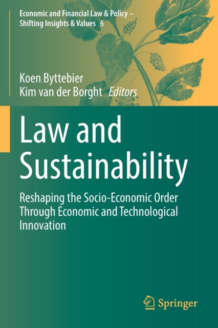 Book cover of: Law and Sustainability. By: Koen Byttebier