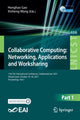 Book cover of: Collaborative Computing: Networking, Applications and Worksharing. By: Honghao Gao