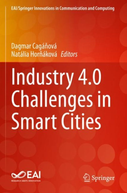 Book cover of: Industry 4.0 Challenges in Smart Cities. By: Dagmar Cagáňová