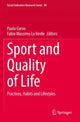 Book cover of: Sport and Quality of Life. By: Paolo Corvo