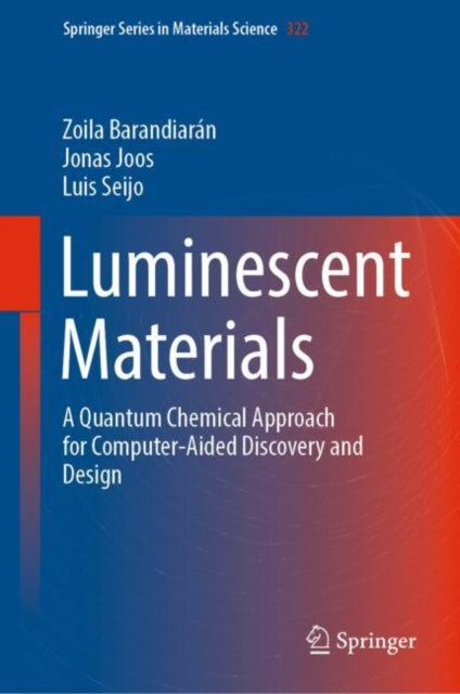 Book cover of: Luminescent Materials. By: Zoila Barandiarán