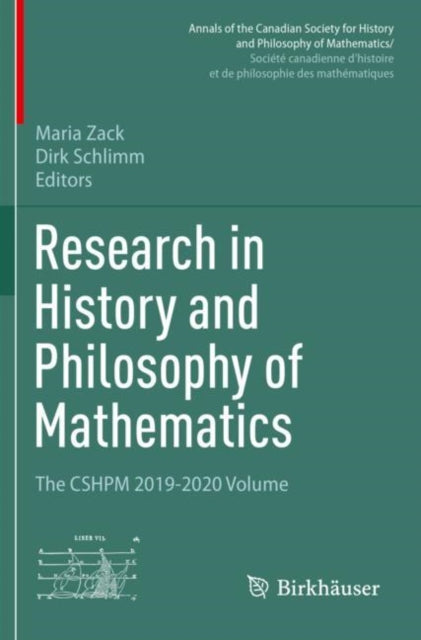 Book cover of: Research in History and Philosophy of Mathematics. By: Maria Zack