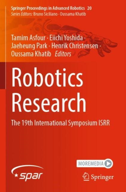 Book cover of: Robotics Research. By: Tamim Asfour