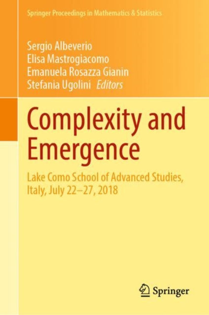 Book cover of: Complexity and Emergence. By: Sergio Albeverio