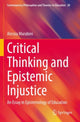 Book cover of: Critical Thinking and Epistemic Injustice. By: Alessia Marabini