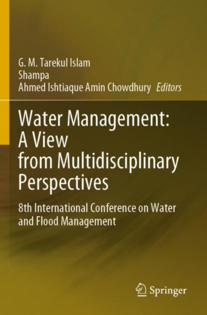 Book cover of: Water Management: A View from Multidisciplinary Perspectives