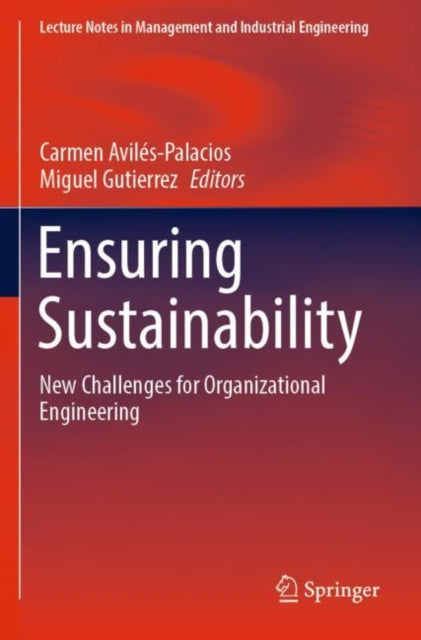 Book cover of: Ensuring Sustainability. By: Carmen Avilés-Palacios