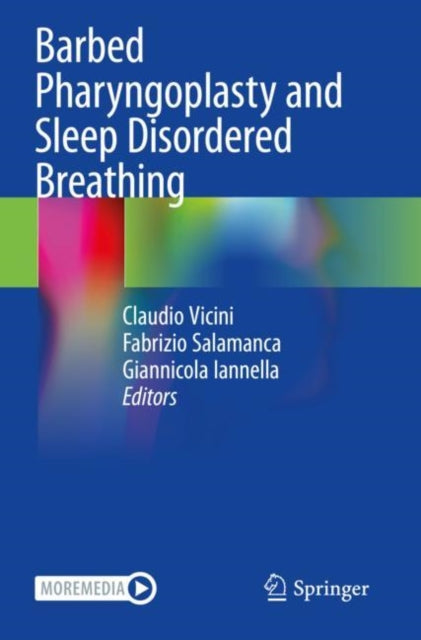 Book cover of: Barbed Pharyngoplasty and Sleep Disordered Breathing. By: Claudio Vicini