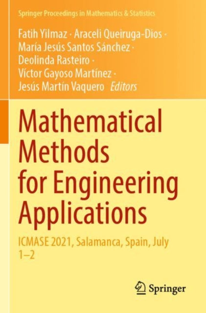 Book cover of: Mathematical Methods for Engineering Applications. By: Fatih Yilmaz