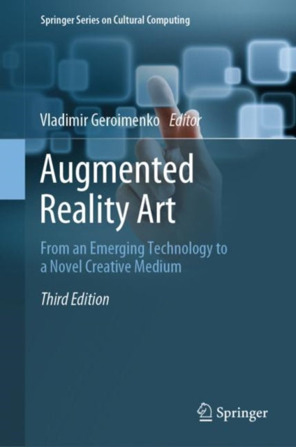 Book cover of: Augmented Reality Art. By: Vladimir Geroimenko