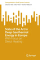 Book cover of: State of the Art in Deep Geothermal Energy in Europe. By: Johanna Fink