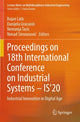 Book cover of: Proceedings on 18th International Conference on Industrial Systems – IS’20. By: Bojan Lalic