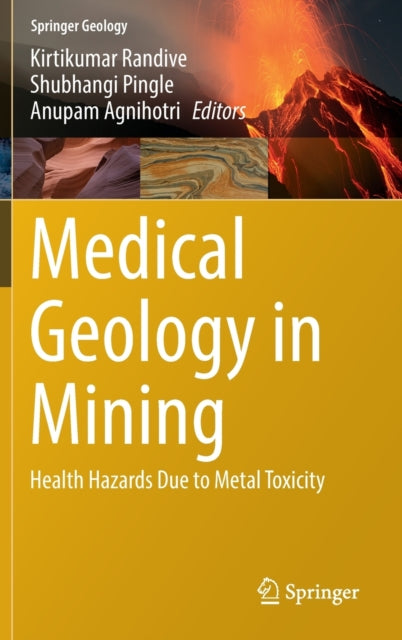 Book cover of: Medical Geology in Mining. By: Kirtikumar Randive