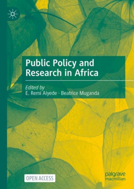 Book cover of: Public Policy and Research in Africa. By: E. Remi Aiyede