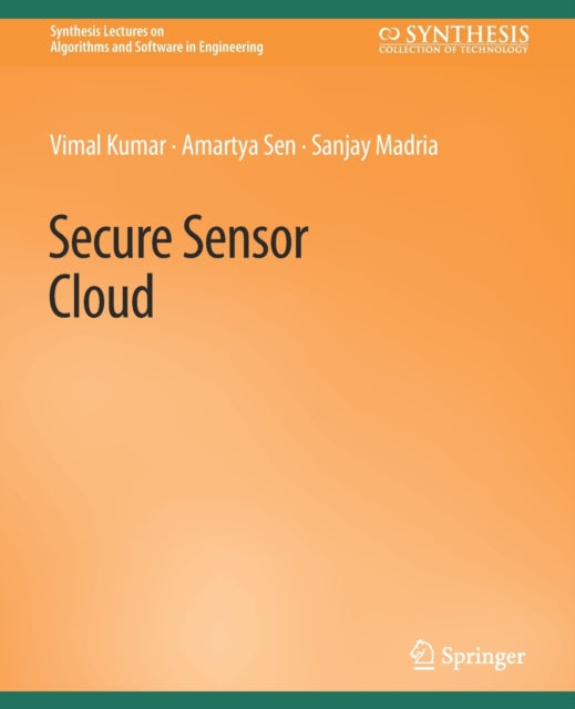 Book cover of: Secure Sensor Cloud. By: Vimal Kumar