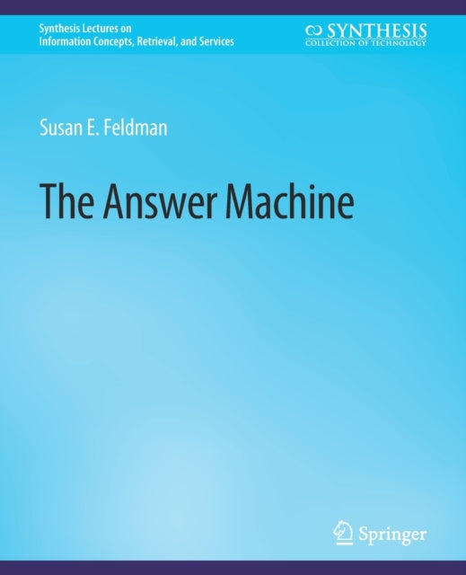 Book cover of: Answer Machine. By: Susan Feldman