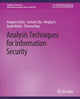 Book cover of: Analysis Techniques for Information Security. By: Anupam Datta