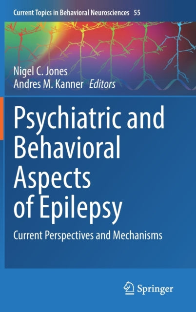 Book cover of: Psychiatric and Behavioral Aspects of Epilepsy. By: Nigel C. Jones