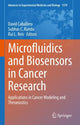 Book cover of: Microfluidics and Biosensors in Cancer Research. By: David Caballero