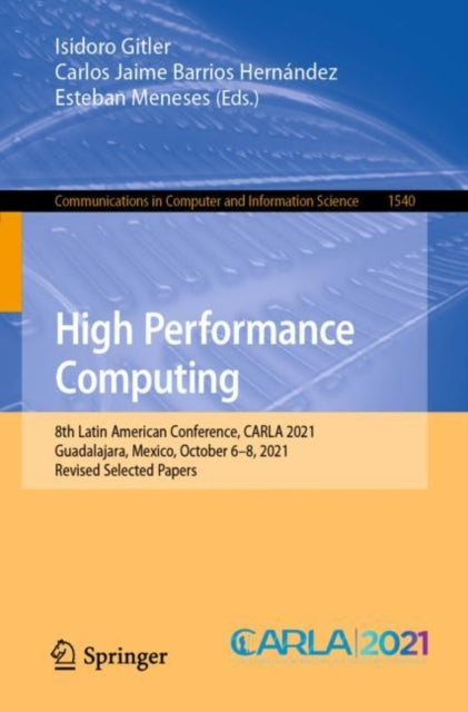 Book cover of: High Performance Computing. By: Isidoro Gitler
