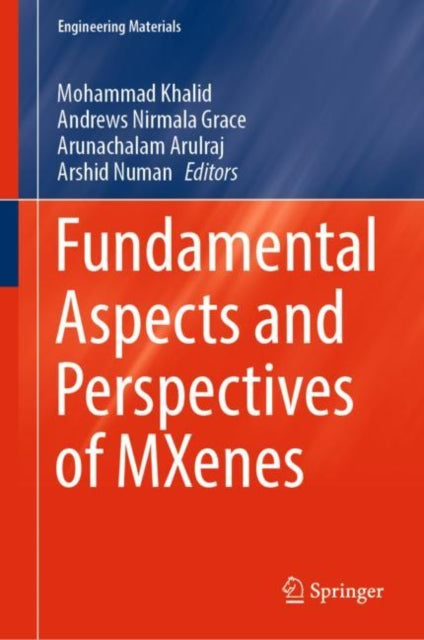 Book cover of: Fundamental Aspects and Perspectives of MXenes. By: Mohammad Khalid