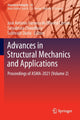 Book cover of: Advances in Structural Mechanics and Applications. By: José António Fonseca de Oliveira Correia