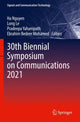 Book cover of: 30th Biennial Symposium on Communications 2021. By: Ha Nguyen