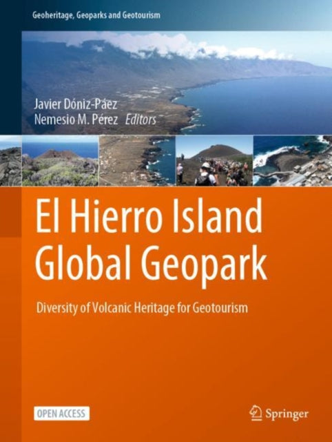 Book cover of: El Hierro Island Global Geopark. By: Javier Dóniz-Páez