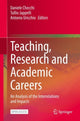 Book cover of: Teaching, Research and Academic Careers. By: Daniele Checchi