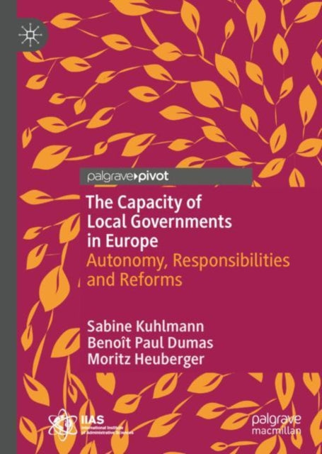 Book cover of: Capacity of Local Governments in Europe. By: Sabine Kuhlmann