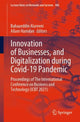 Book cover of: Innovation of Businesses, and Digitalization during Covid-19 Pandemic. By: Bahaaeddin Alareeni