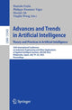 Book cover of: Advances and Trends in Artificial Intelligence. Theory and Practices in Artificial Intelligence. By: Hamido Fujita