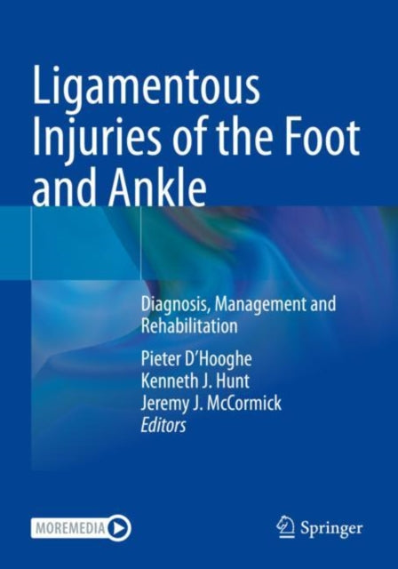 Book cover of: Ligamentous Injuries of the Foot and Ankle. By: Pieter D'Hooghe