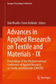 Book cover of: Advances in Applied Research on Textile and Materials - IX. By: Slah MSAHLI