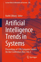 Book cover of: Artificial Intelligence Trends in Systems. By: Radek Silhavy
