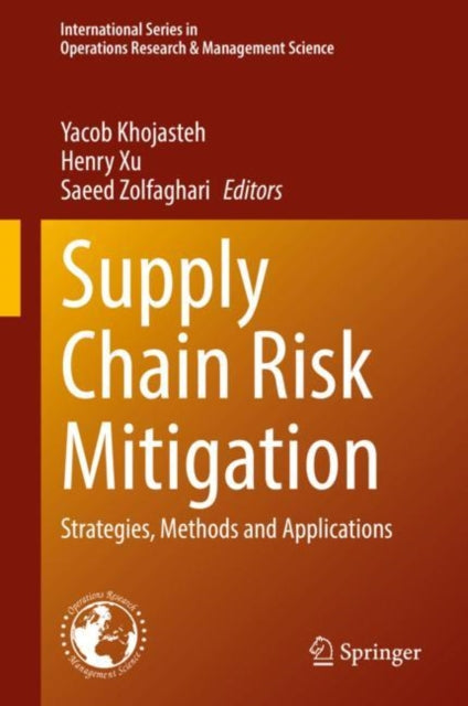 Book cover of: Supply Chain Risk Mitigation. By: Yacob Khojasteh